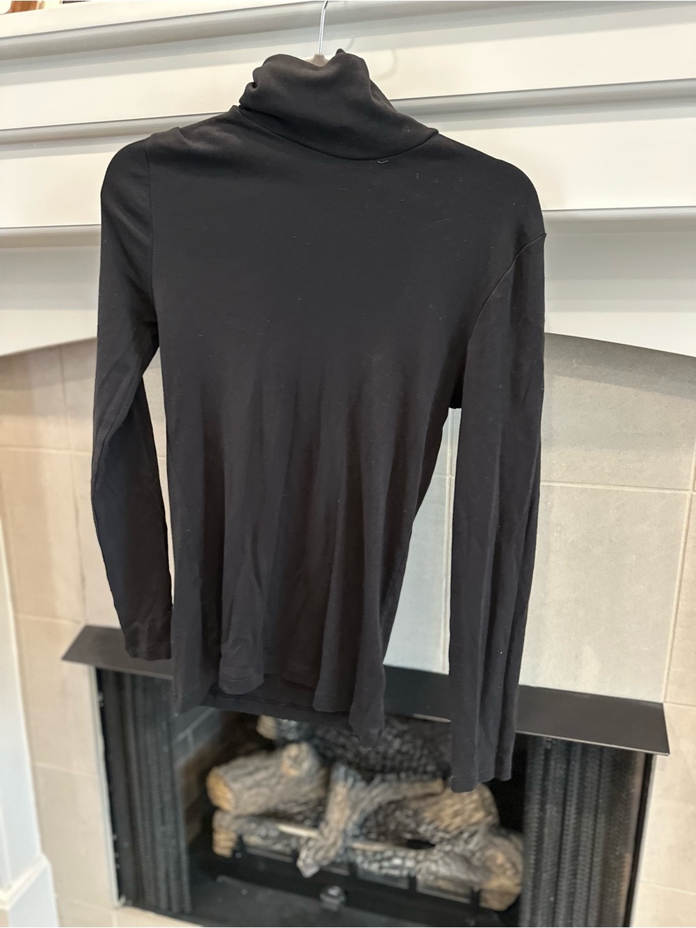 Splendid Black Long Sleeve Top